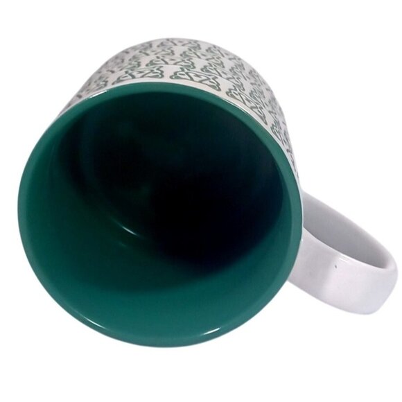 Graydon Hall French Bulldog Cup Mug Green Dog Coffee 12 Oz Microwave Dishwasher - Picture 4 of 5